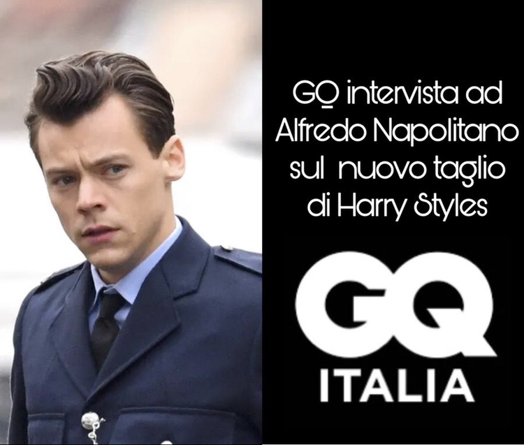 GQ intervista ad Alfredo Napolitano sul nuovo taglio di Harry Styles